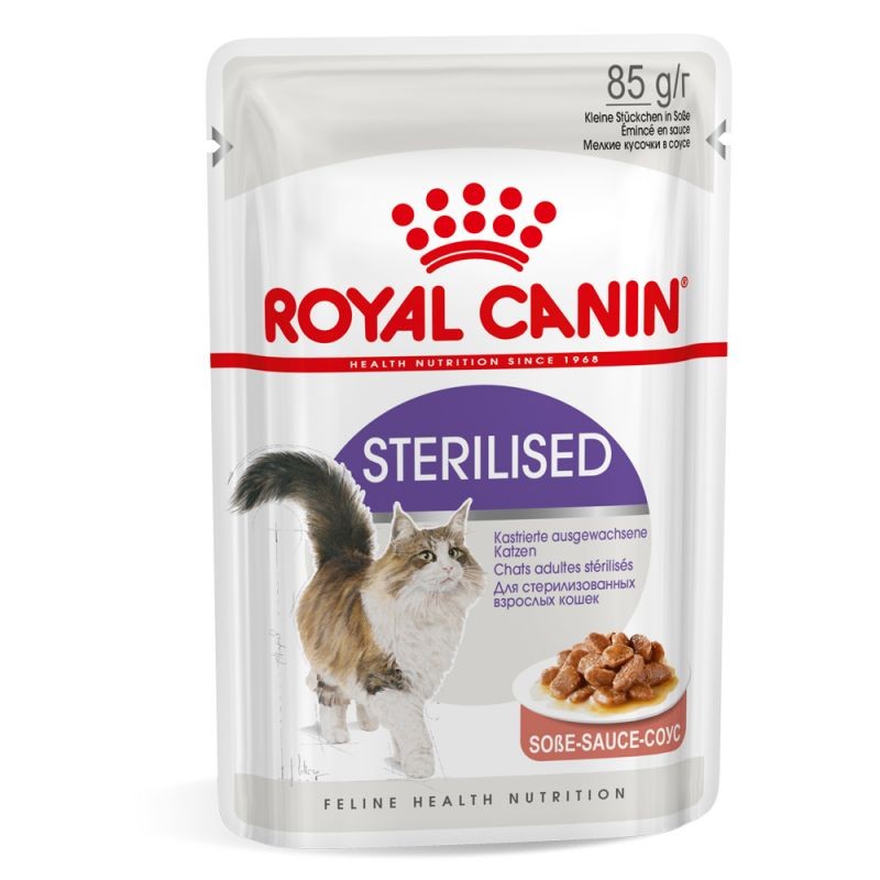 GATTO ROYAL CANIN STERILISED 85GR BUSTA SALSA