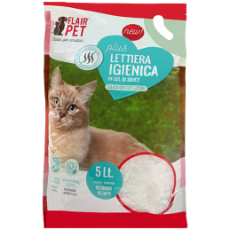 LETTIERA FLAIR PET SILICIO 5LT PLUS NEUTRA