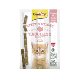 GATTO SNACK KITTEN STICKS TACCHINO