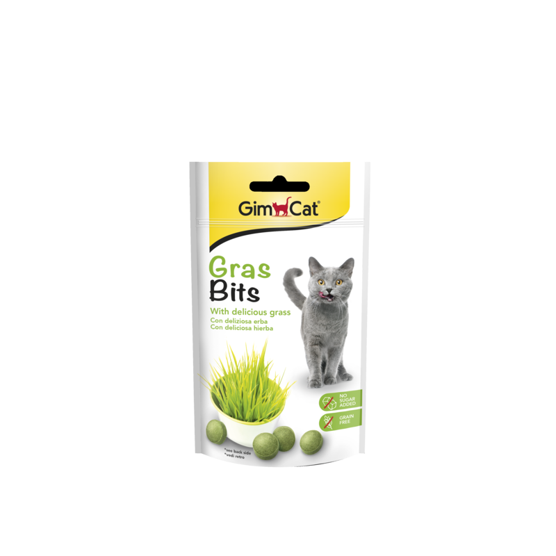 GATTO SNACK GRASBITS 50GR