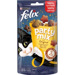 GATTO SNACK FELIX PARTY MIX 60GR ORIGINAL MIX POLLO