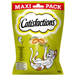 GATTO SNACK CATISFACTIONS 180G TONNO