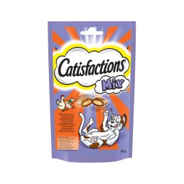 GATTO SNACK CATISFACTIONS 60GR POLLO ANATRA