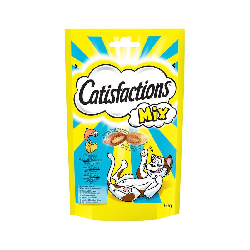 GATTO SNACK CATISFACTIONS 60GR SALM FORM