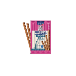 GATTO SNACK VITAKRAFT PURE STICK MERLUZZO 4X5GR