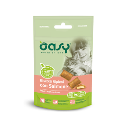 GATTO SNACK BISCOTTO OASY SALMONE 60GR