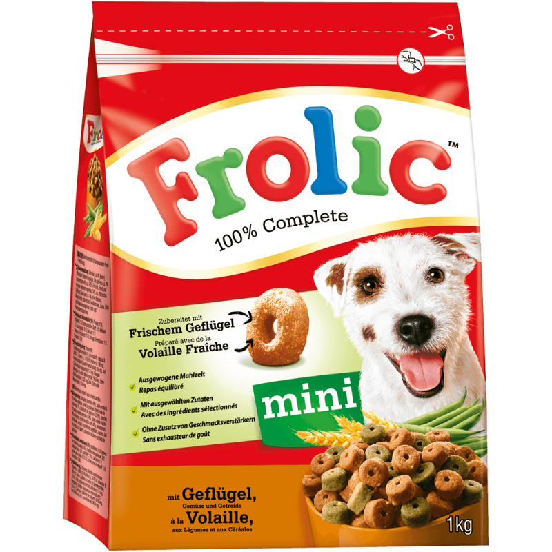 CANE FROLIC 1KG MINI POLLO VERDURE CEREALI