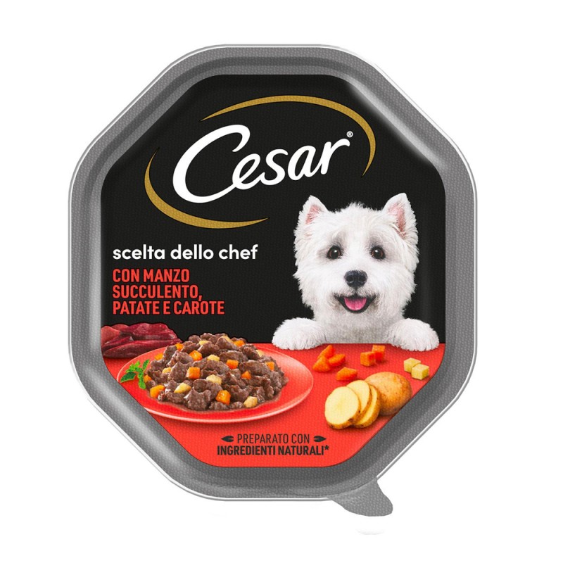 CANE CESAR 150GR SCELTA DELLO CHEF MANZO PATATE CAROTE