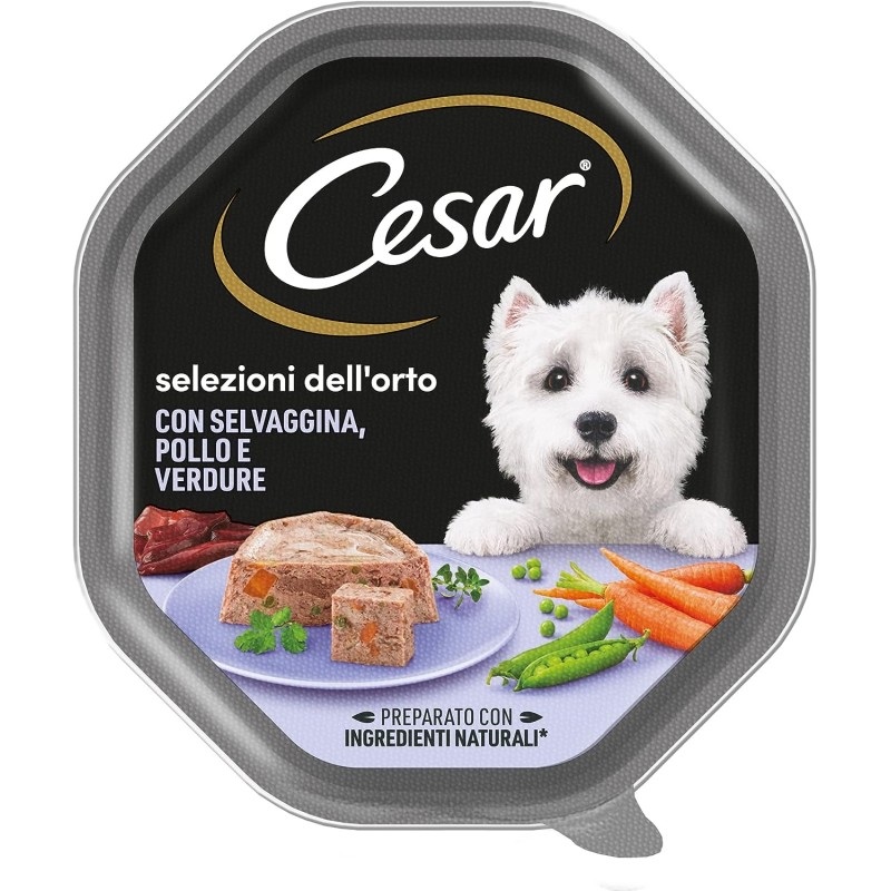 CANE CESAR 150GR SELEZIONI DELL'ORTO POLLO E SELVAGGINA