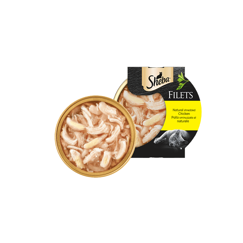 GATTO SHEBA 60GR FILETS POLLO