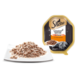 GATTO SHEBA 85GR CREAZIONI SPECIALI TROTA SALSA