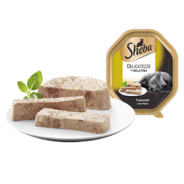 GATTO SHEBA 85GR DELICATEZZE TRANCETTI DI POLLO