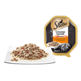 GATTO SHEBA 85GR CREAZIONI SPECIALI TACCHINO E VERDURE IN SAL