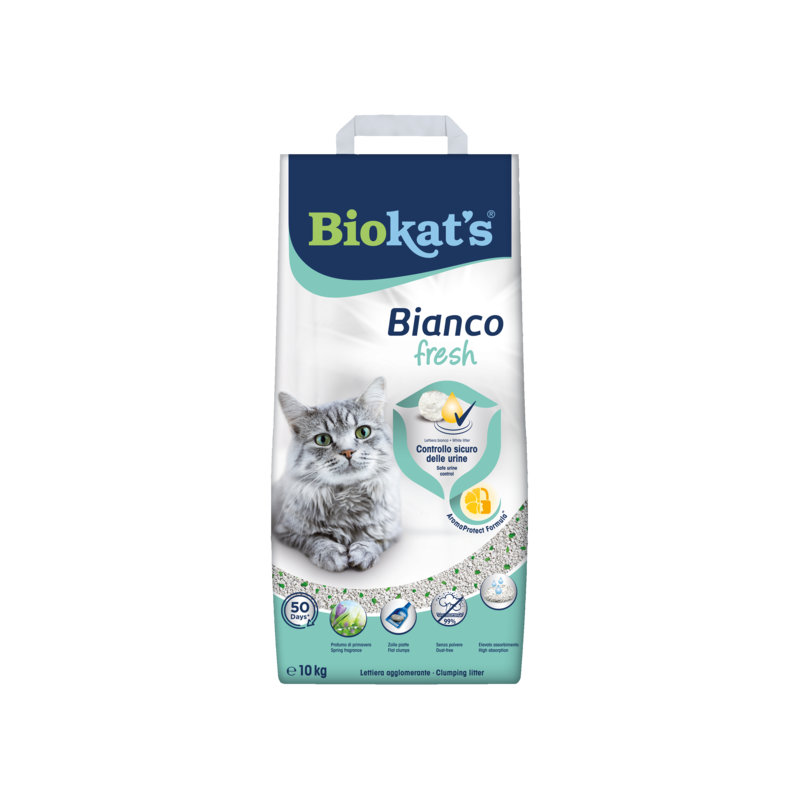 LETTIERA BIOKAT'S BIANCO FRESH 10KG