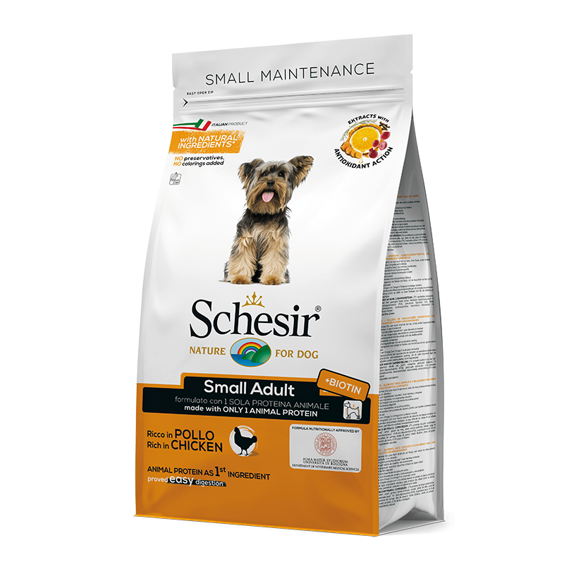 CANE SCHESIR ADULT 800GR SMALL POLLO