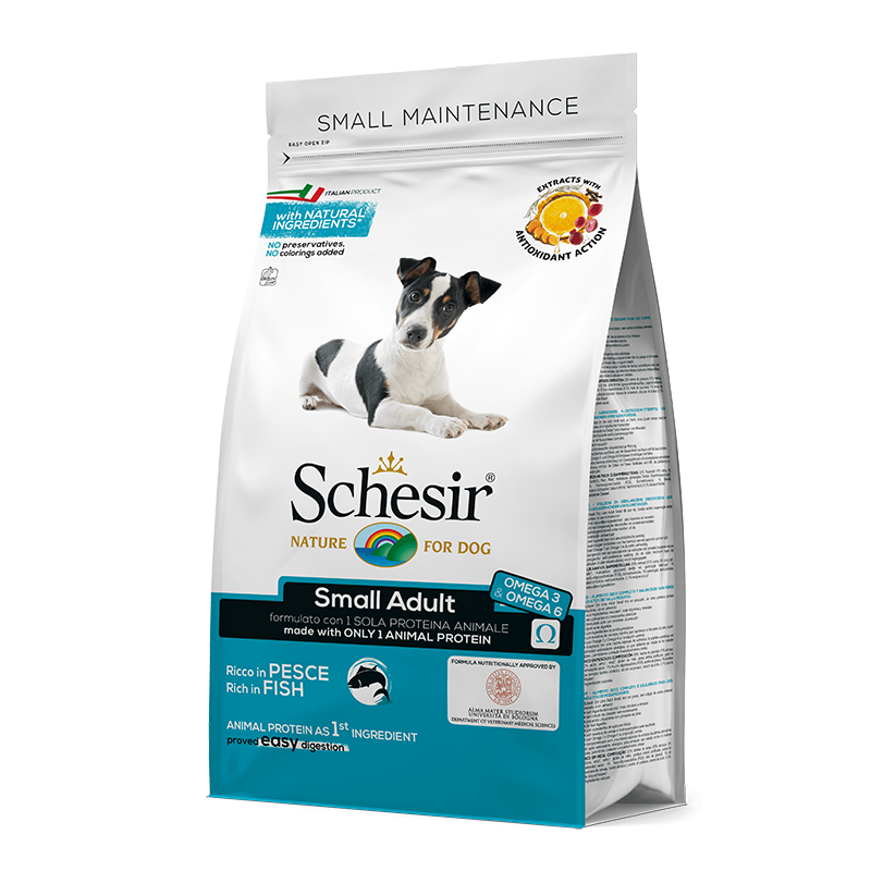 CANE SCHESIR ADULT 800GR SMALL PESCE