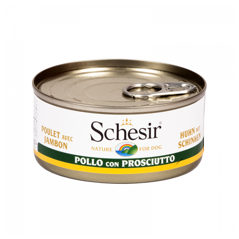 CANE SCHESIR 150GR POLLO E PROSCIUTTO