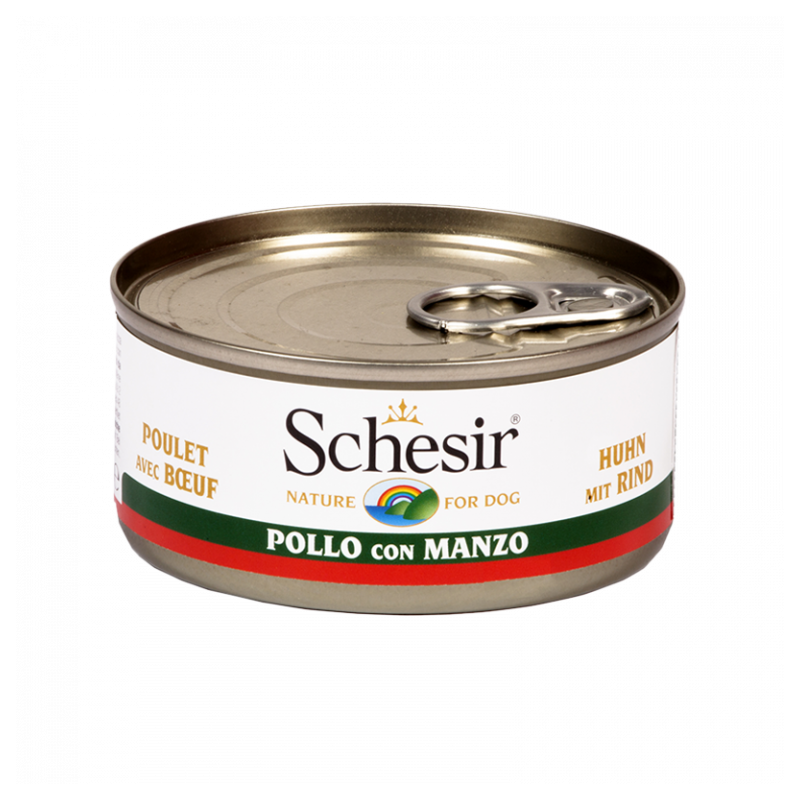 CANE SCHESIR 150GR POLLO E MANZO