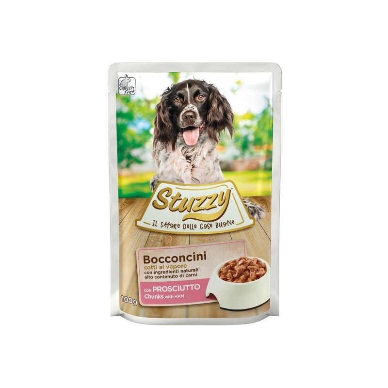 CANE STUZZY 100GR BUSTA PROSCIUTTO