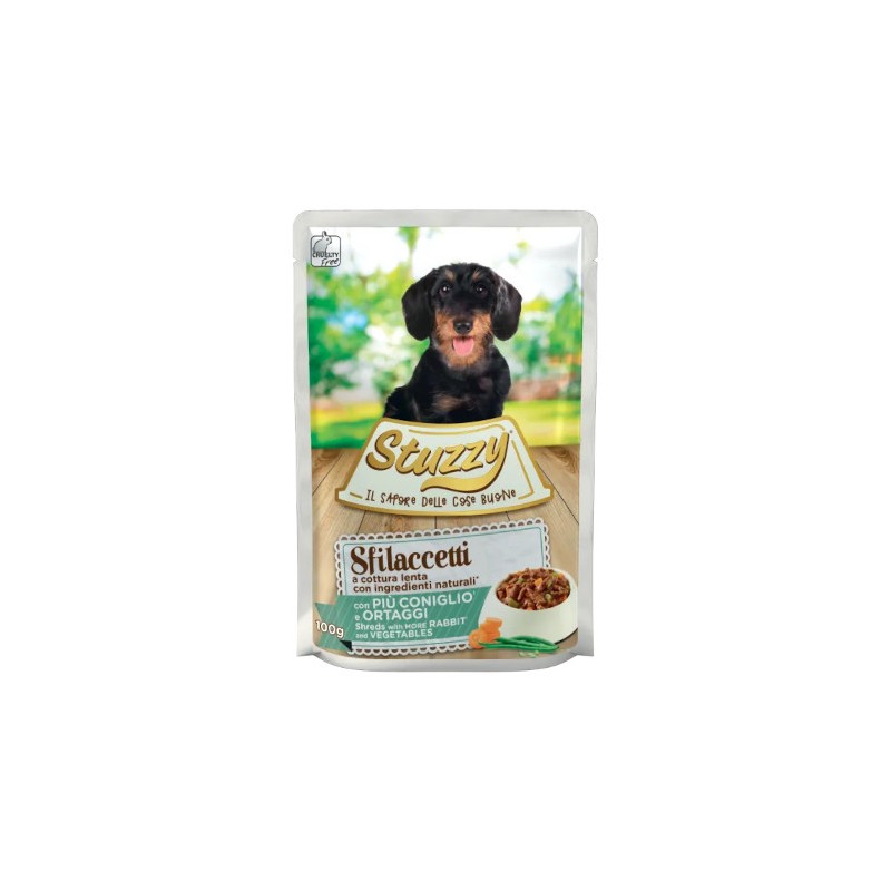 CANE STUZZY SPECIALITY 100GR BUSTA CONIGLIO ORT