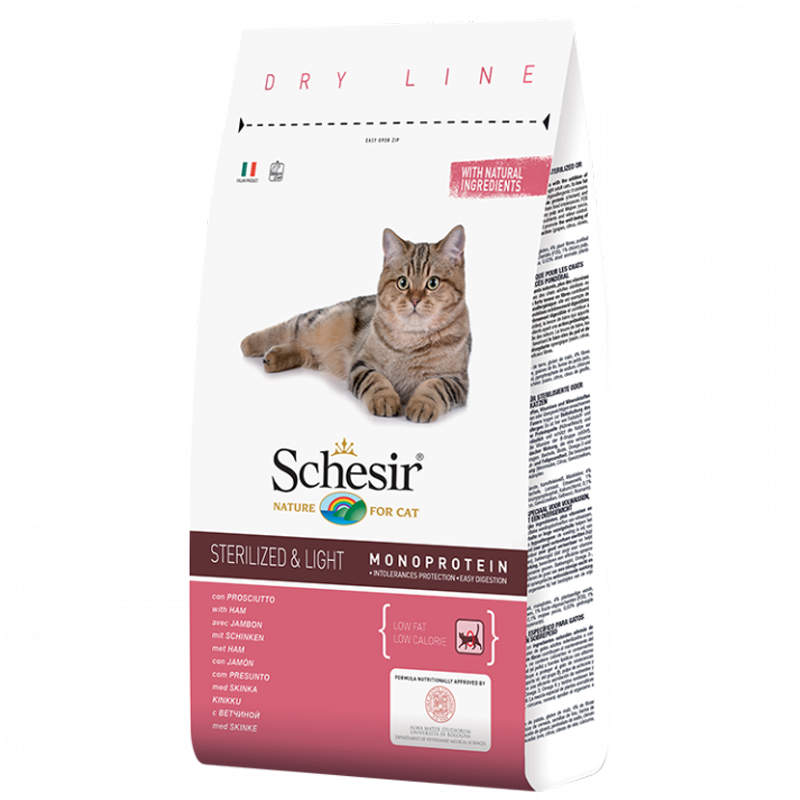 GATTO SCHESIR STERILISED 400GR PROSCIUTTO