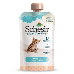 GATTO SCHESIR KITTEN 150GR CREAM TONNO