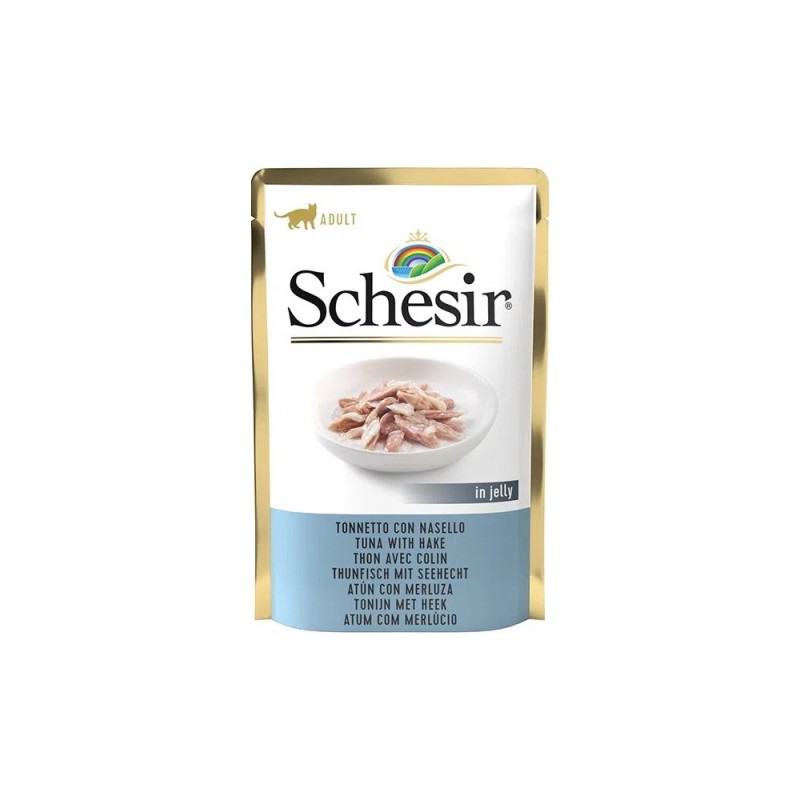 GATTO SCHESIR 85GR BUSTA TONNO NASELLO