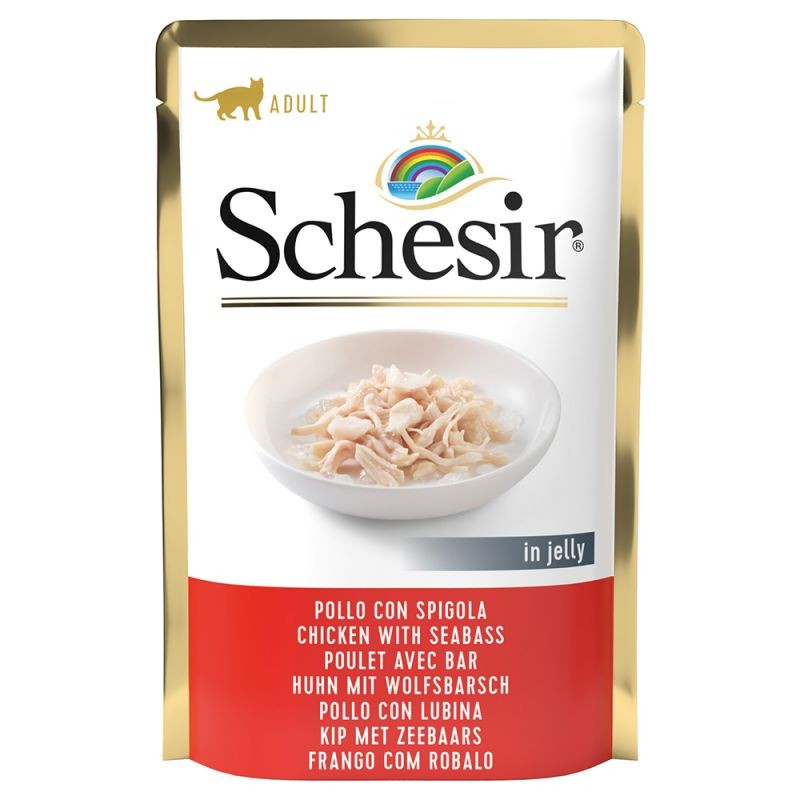 GATTO SCHESIR 85GR BUSTA POLLO SPIGOLA