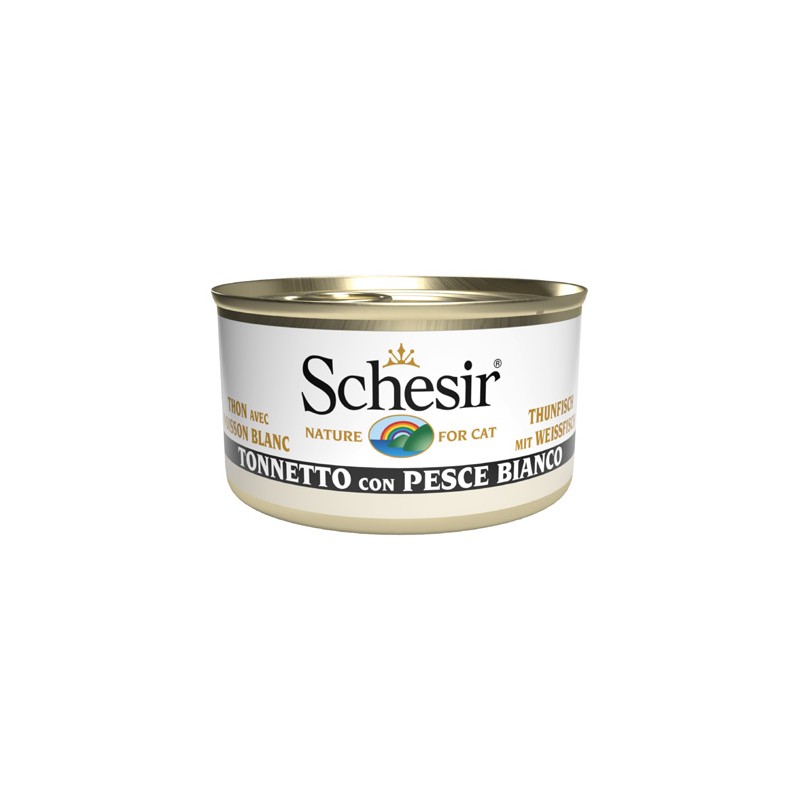 GATTO SCHESIR 85GR TONNETTO P.BIANCO 7282