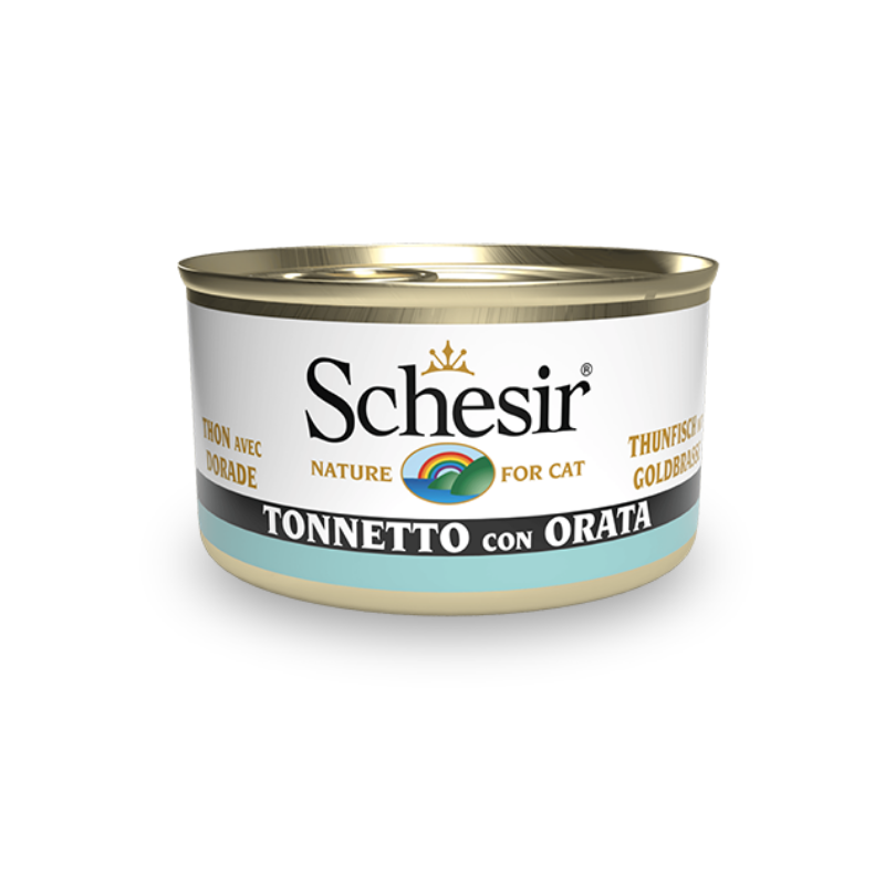 GATTO SCHESIR 85GR TONNO ORATA