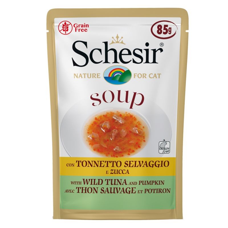 GATTO SCHESIR SOUP 85GR TONNO ZUCCA