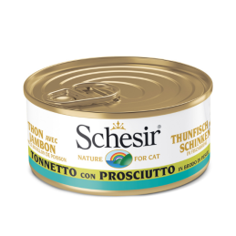 GATTO SCHESIR 70GR BRODO TONNO E PROSCIUTTO 526