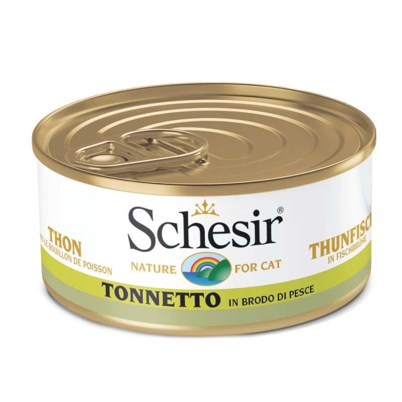 GATTO SCHESIR 70GR BRODO TONNO E CAROTE 529