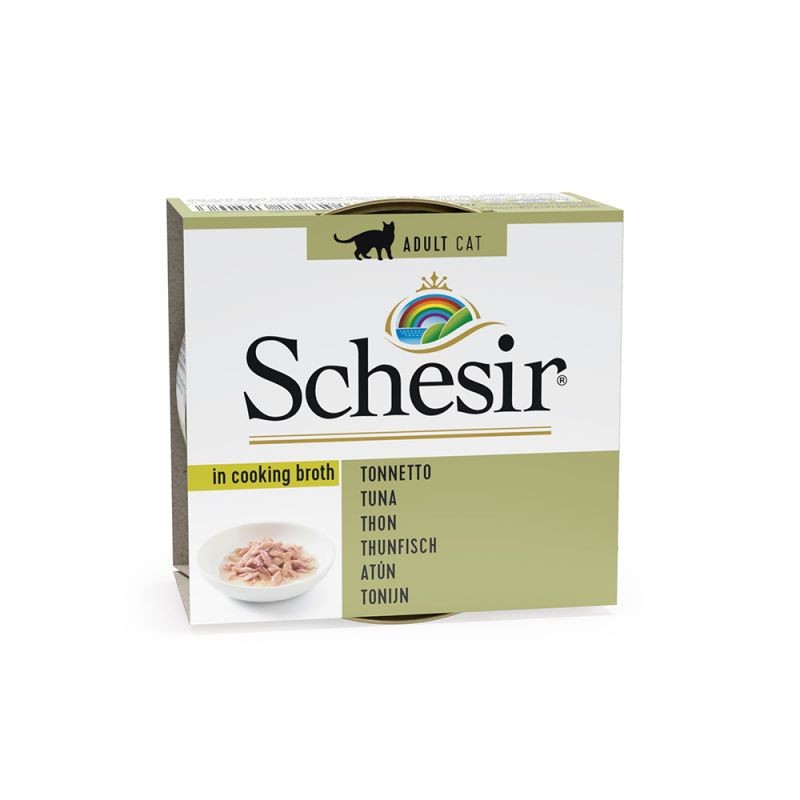 GATTO SCHESIR 70GR BRODO TONNO