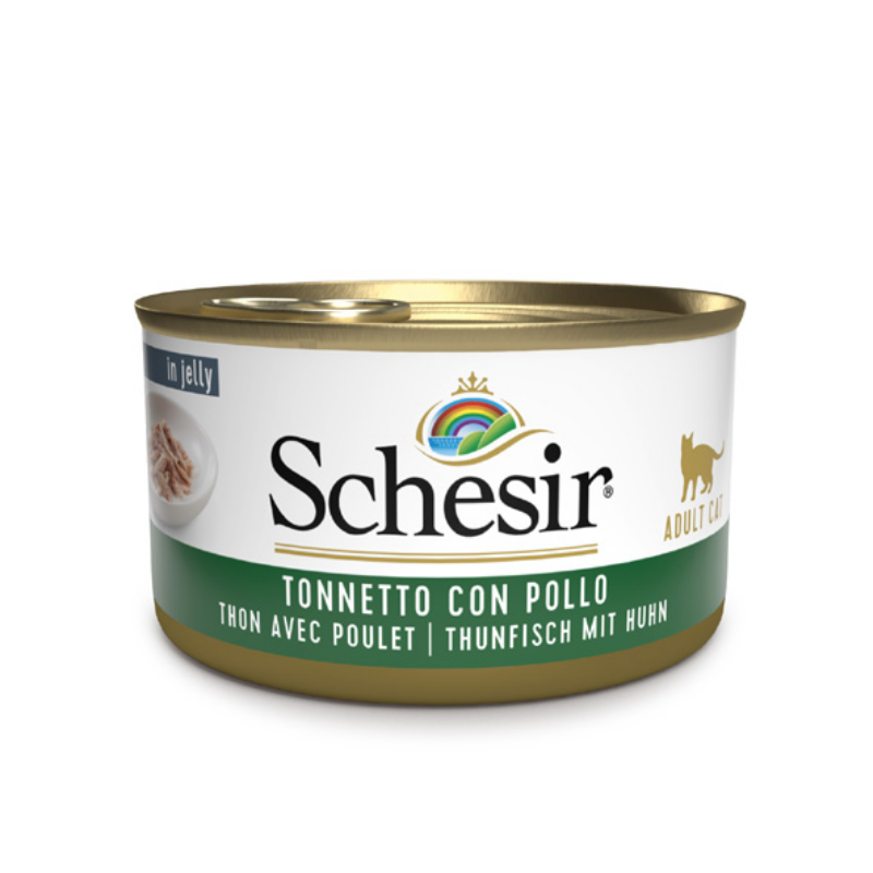 GATTO SCHESIR 85GR TONNETTO POLLO