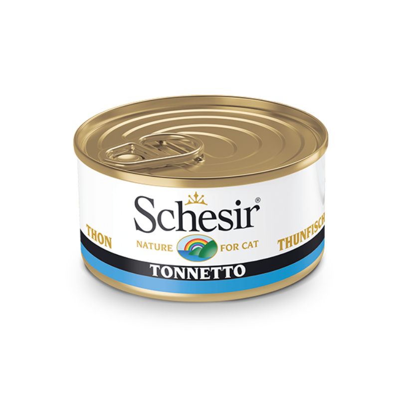 GATTO SCHESIR 85GR TONNETTO AL NATURALE