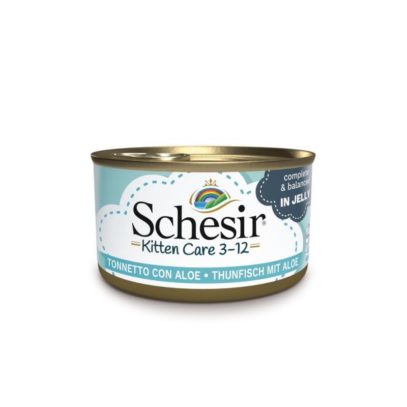 GATTO SCHESIR 85GR KITTEN TONNETTO ALOE