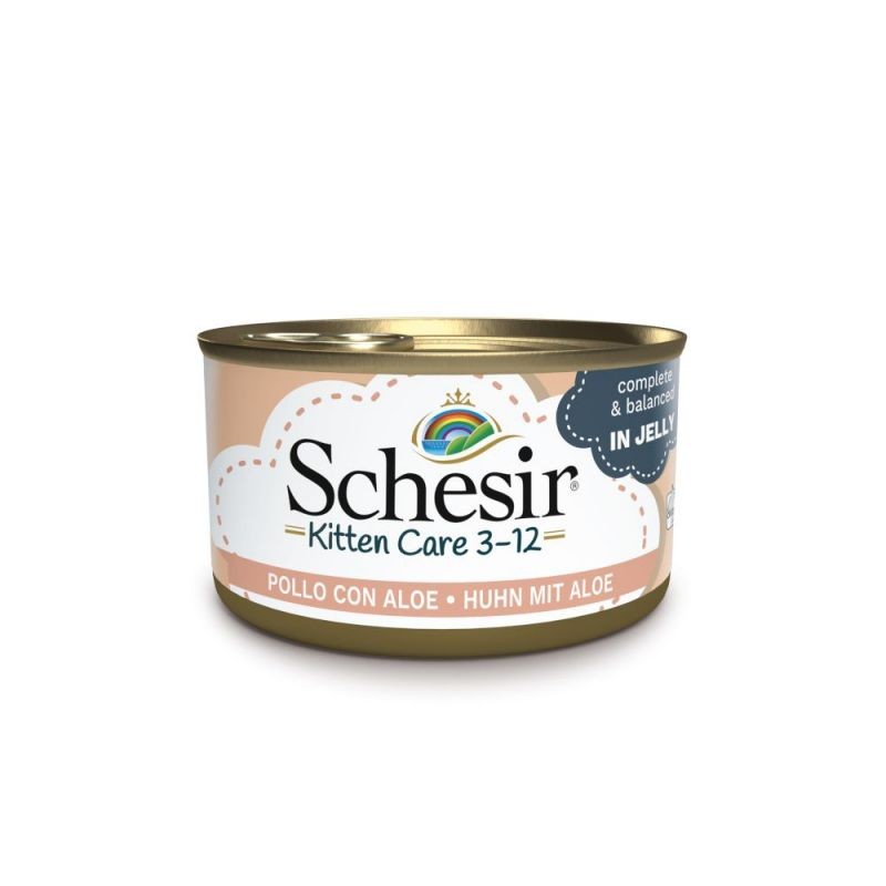 GATTO SCHESIR 85GR KITTEN POLLO ALOE