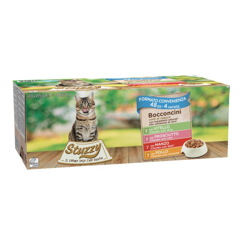 GATTO STUZZY MEGAPACK FARM 48X85GR