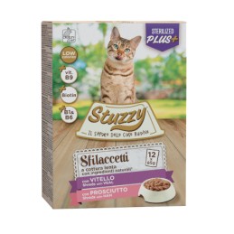 GATTO STUZZY SPECIAL STERIL 12X85GR VIT/PROSCIUTTO