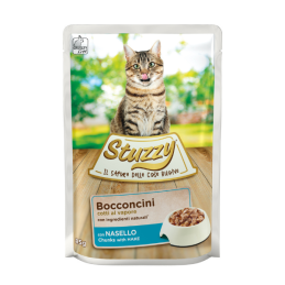 GATTO STUZZY ADULT 85GR BUSTA NASELLO