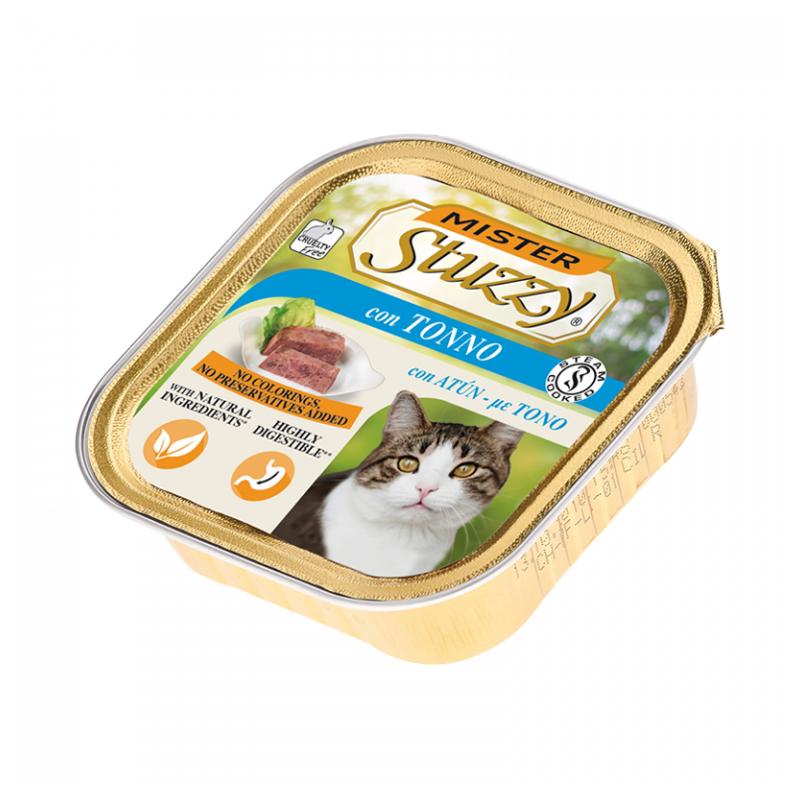 GATTO MISTER STUZZY 100GR VASCHETTA TONNO