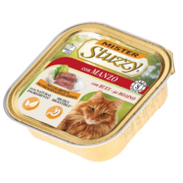 GATTO MISTER STUZZY 100GR VASCHETTA MANZO