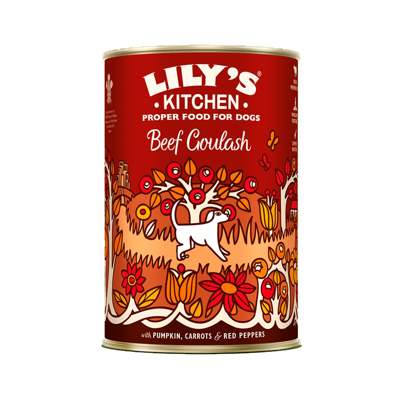 CANE LILYS 400GR GOULASH MANZO