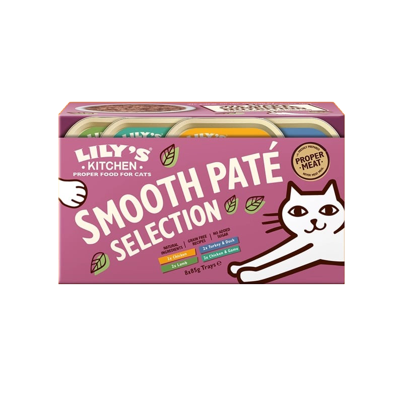 GATTO LILYS 8X85GR MULTIPACK PATÈ SELECTION