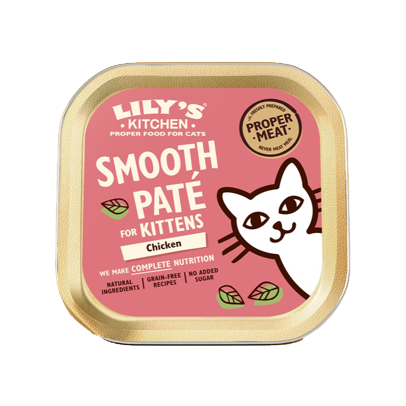 GATTO LILYS VASCHETTA 85GR GF PATE KITTEN POLLO