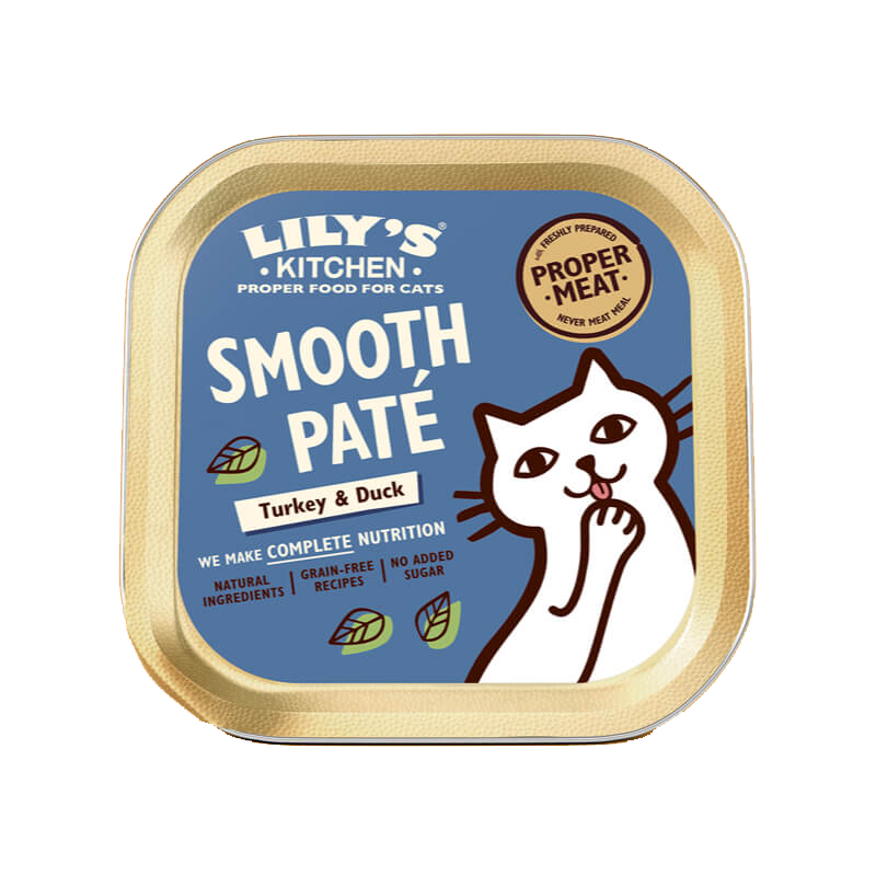 GATTO LILYS VASCHETTA 85GR GF PATE TACCHINO ANATRA