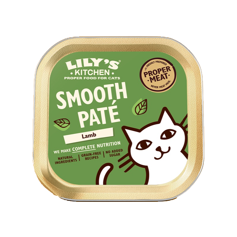 GATTO LILYS VASCHETTA 85GR GF PATE AGNELLO