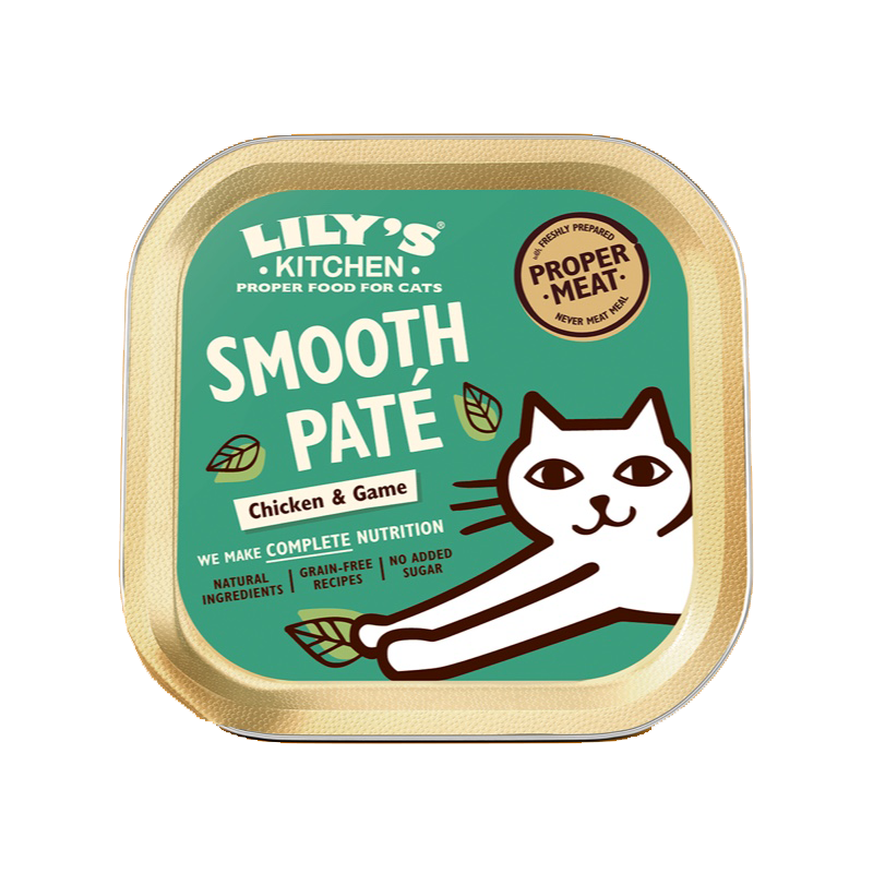 GATTO LILYS VASCHETTA 85GR GF PATE POLLO SELVAGGINA