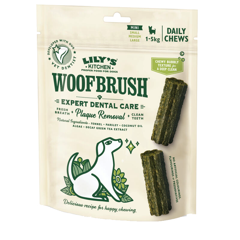 CANE SNACK LILYS WOOFBRUSH 10X13GR MINI